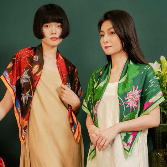 The Artisan Handmade Silk Scarf: A Gift of Woven History