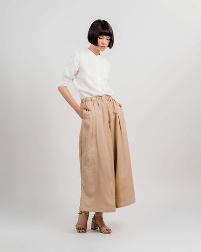 Linen Emancipation Shirt 1925 / White