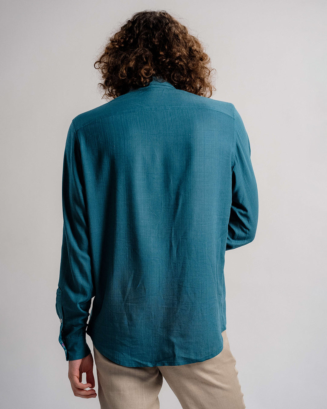 Linen Classic Shirt 1870 / Mallard Green