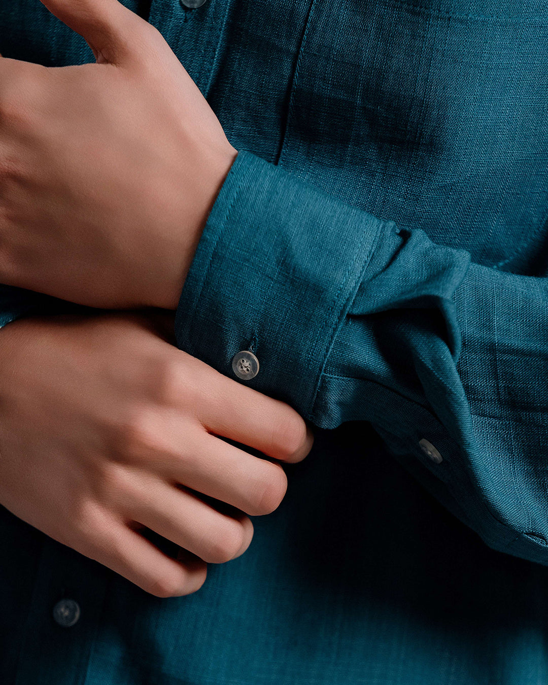 Linen Classic Shirt 1870 / Mallard Green