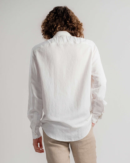 Linen Classic Shirt 1870 / White