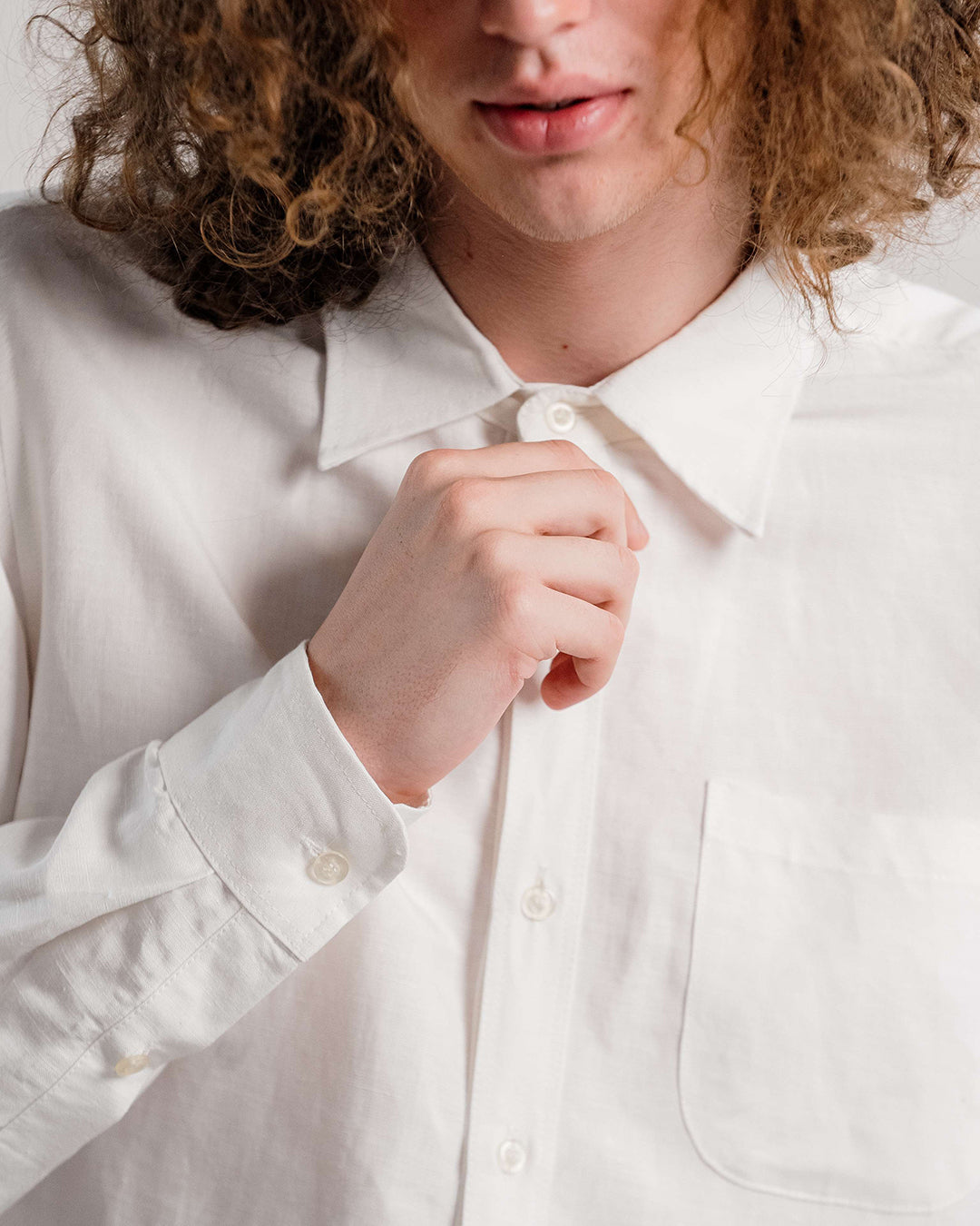 Linen Classic Shirt 1870 / White