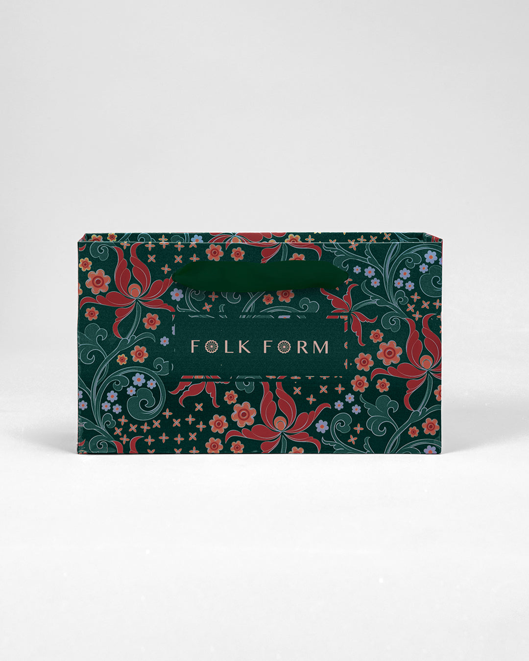 Bag & Hard Box Set / Dark Green / 11x23x5cm / 4x9x2in