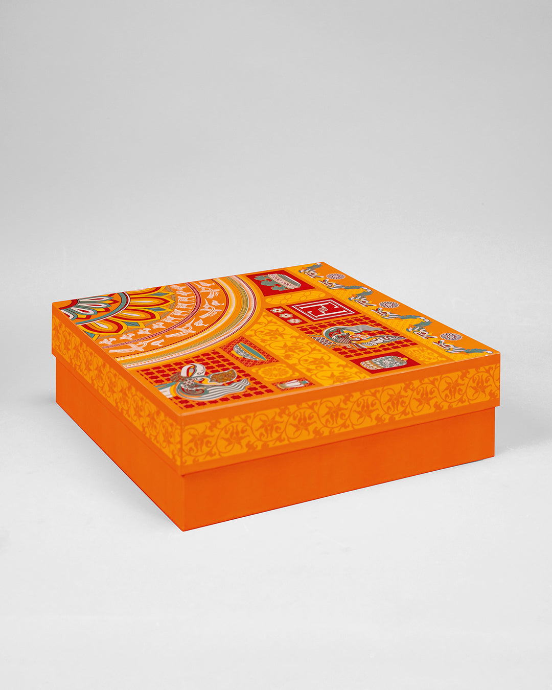 Bag & Hard Box Set / Orange / 29x29x9cm / 12x12x4in