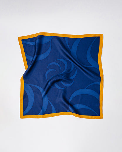 Peace In Mind Silk Square Scarf / 55x55cm / 22x22in