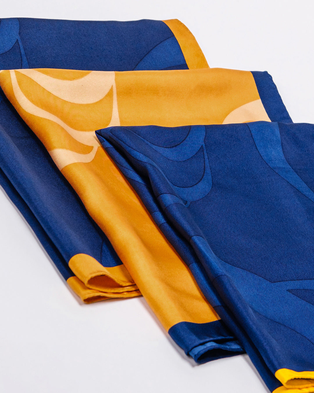 Peace In Mind Silk Square Scarf / 55x55cm / 22x22in